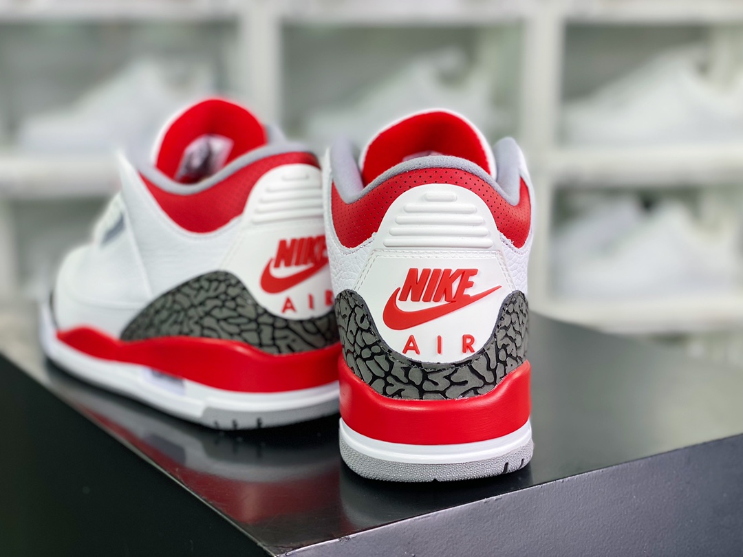 300 Air Jordan 3 Retro OG”Fire Red”迈克尔·乔丹AJ3代中帮DN3707-160