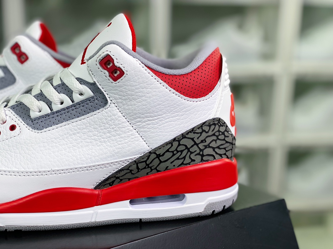 300 Air Jordan 3 Retro OG”Fire Red”迈克尔·乔丹AJ3代中帮DN3707-160