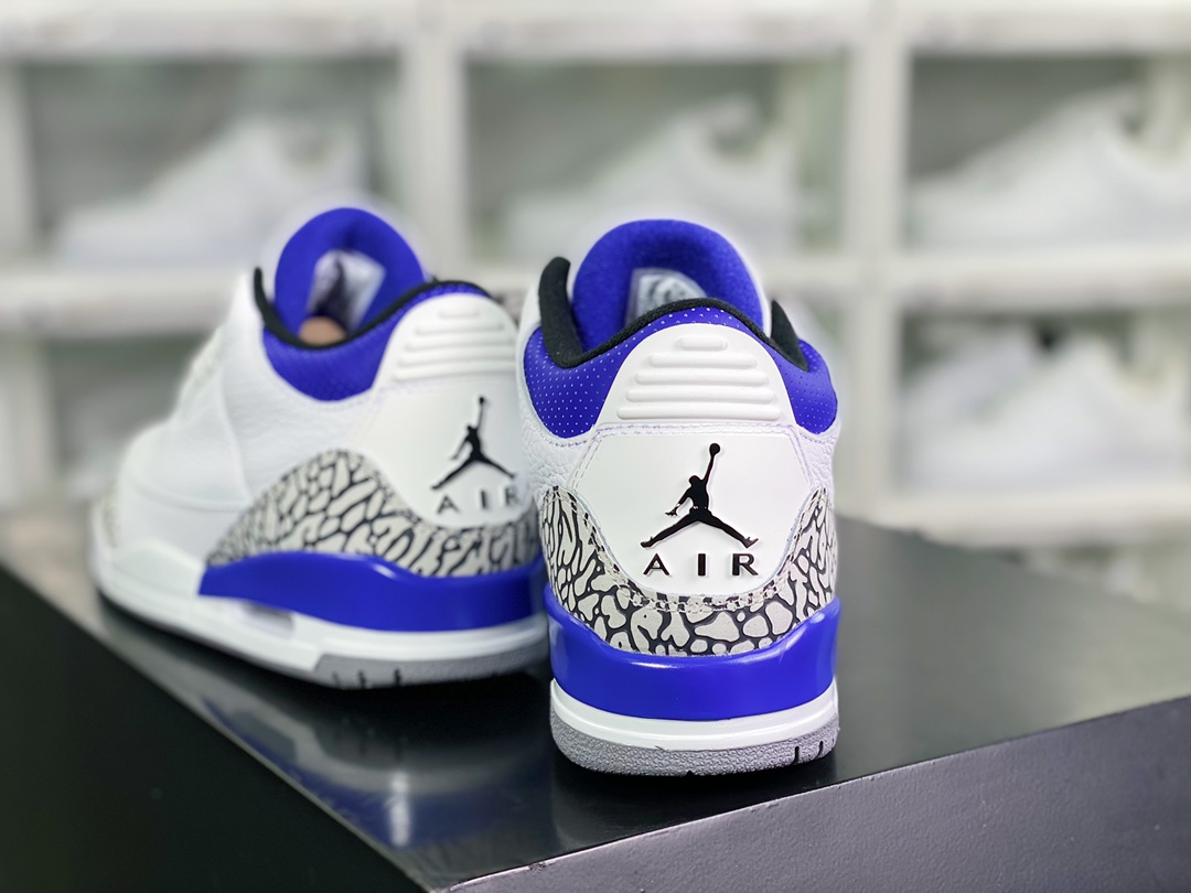 300 Air Jordan 3”Dark Iris”迈克尔·乔丹AJ3代中帮复CT8532-105