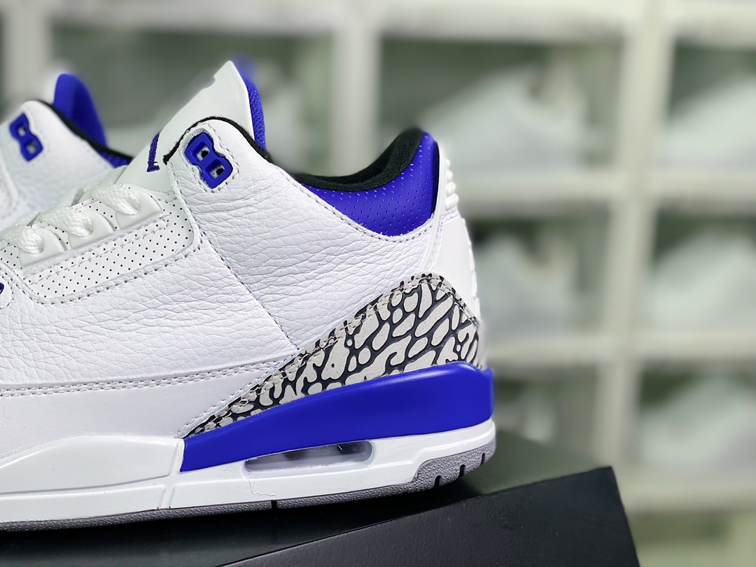 300 Air Jordan 3”Dark Iris”迈克尔·乔丹AJ3代中帮复CT8532-105