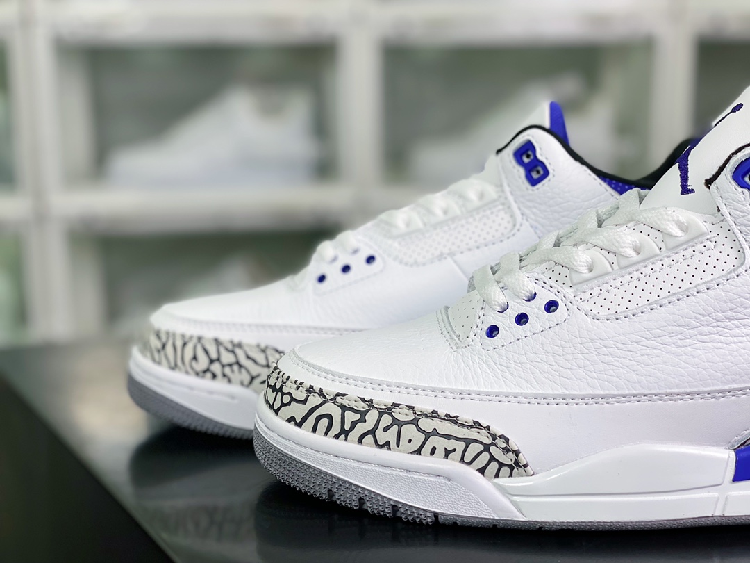 300 Air Jordan 3”Dark Iris”迈克尔·乔丹AJ3代中帮复CT8532-105