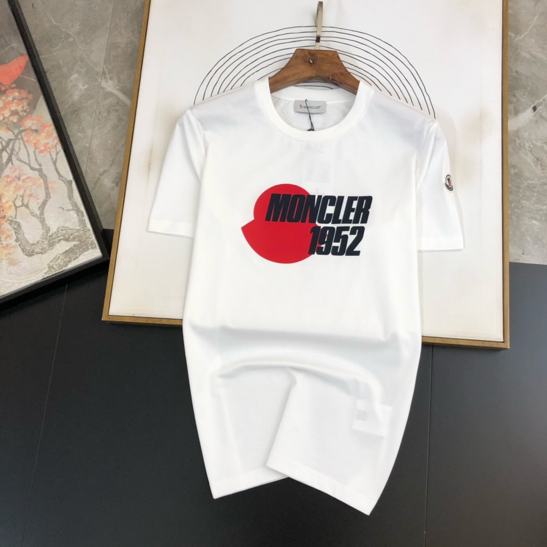 MON#23春夏新款印花短袖圆领T恤