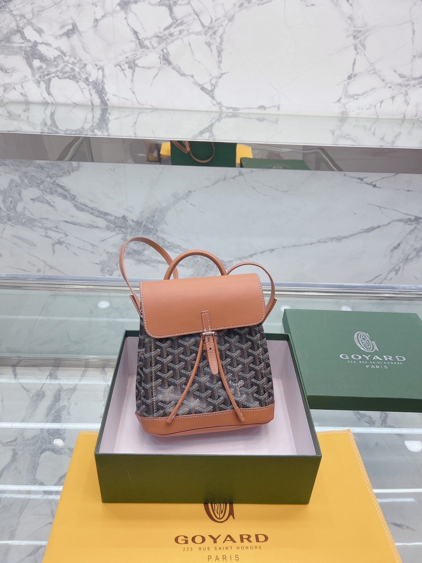 Goyard Luxe
 sacs Sac À Dos Cuir de vache Série d’été