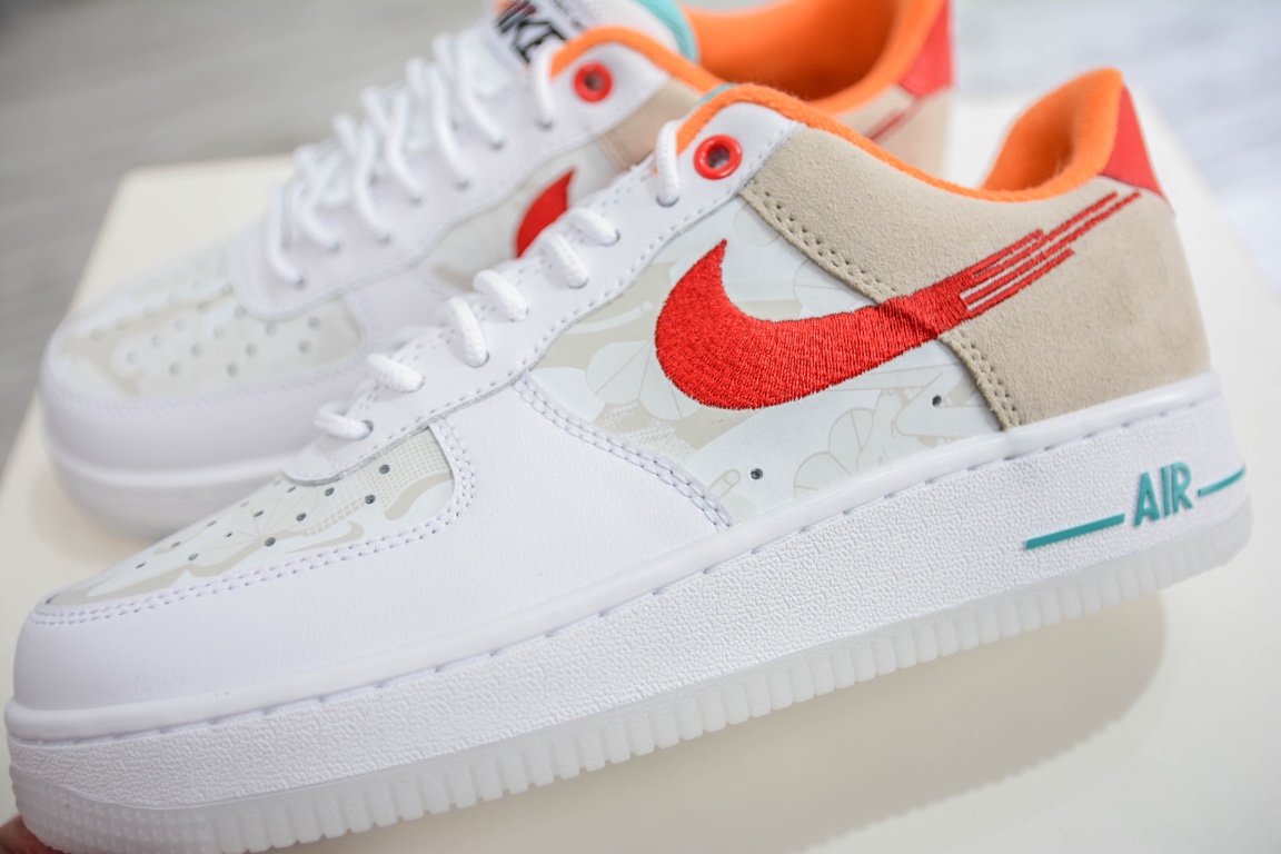 AirForce107Low电绣红钩