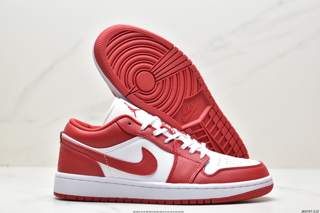 160 NK Air Jordan 1 Low”Gym Red”AJ1乔丹一代低帮553558-611