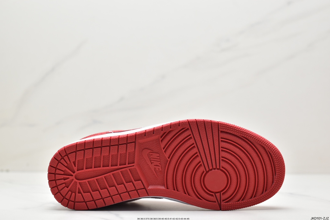 160 NK Air Jordan 1 Low”Gym Red”AJ1乔丹一代低帮553558-611
