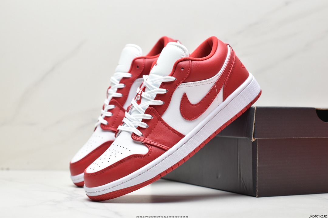 160 NK Air Jordan 1 Low”Gym Red”AJ1乔丹一代低帮553558-611
