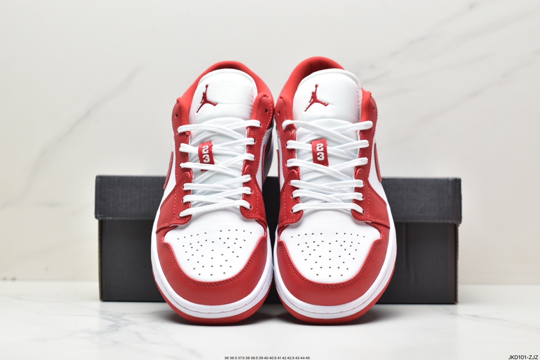 160 NK Air Jordan 1 Low”Gym Red”AJ1乔丹一代低帮553558-611