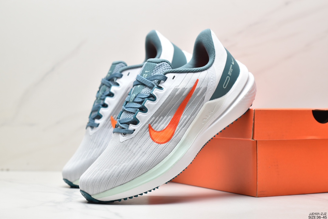 130 耐克Nike Air Winflo 9 温弗洛9代低帮贾卡面料轻盈透气休闲运动跑步鞋DD8686-005