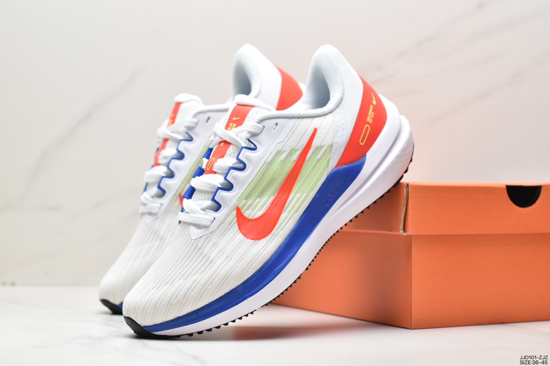 130 耐克Nike Air Winflo 9 温弗洛9代低帮贾卡面料轻盈透气休闲运动跑步鞋DD8686-005