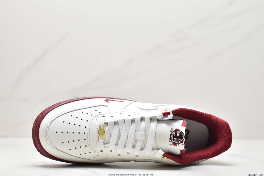 180 Nike Air Force 1 Low 白酒红 40周年 DQ7582-100