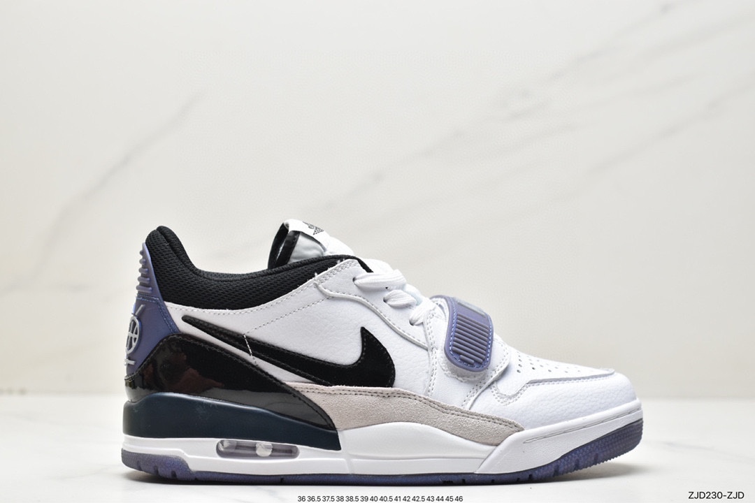 240 Air Jordan Legacy 312 有着交错结合的设计 DZ2763-101