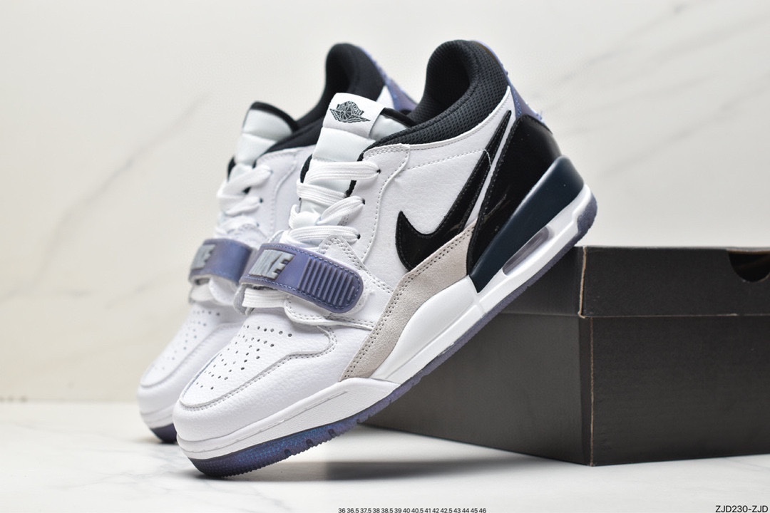 240 Air Jordan Legacy 312 有着交错结合的设计 DZ2763-101