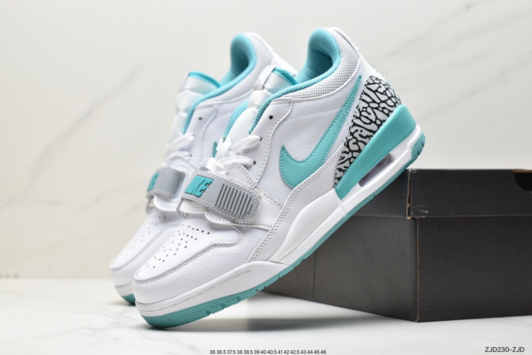 240 Air Jordan Legacy 312 有着交错结合的设计 DZ2763-101