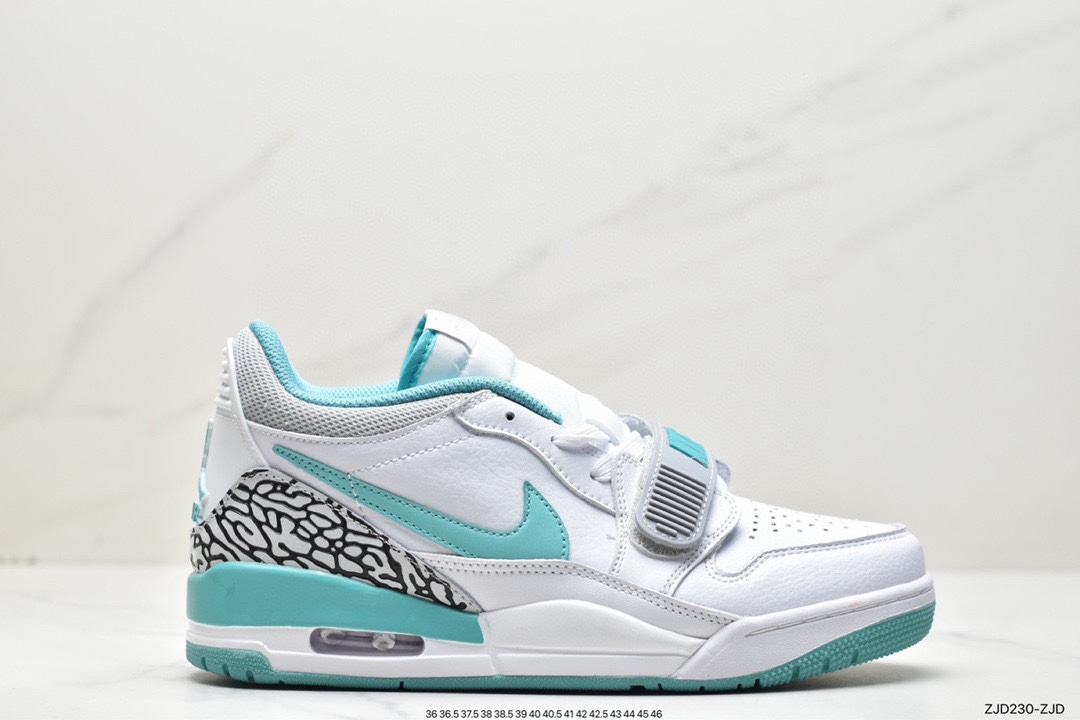240 Air Jordan Legacy 312 有着交错结合的设计 DZ2763-101