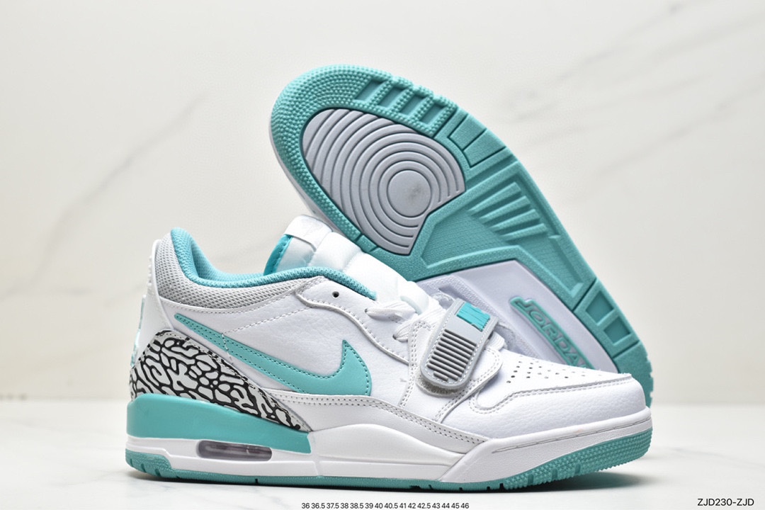 240 Air Jordan Legacy 312 有着交错结合的设计 DZ2763-101