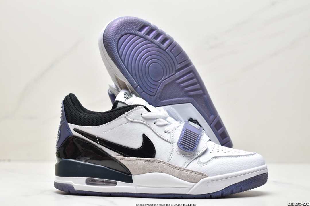 240 Air Jordan Legacy 312 有着交错结合的设计 DZ2763-101