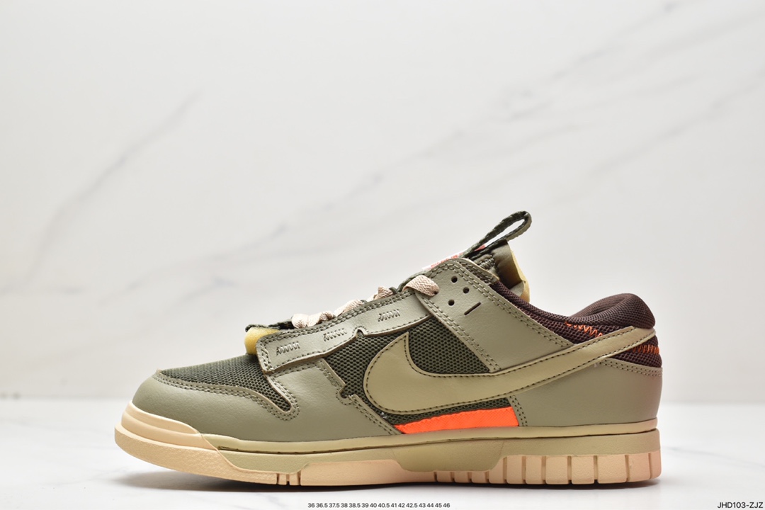 Off-White x Futura x Nike SB DunkPine Green OW Dunk Series Low Top DV0821-100