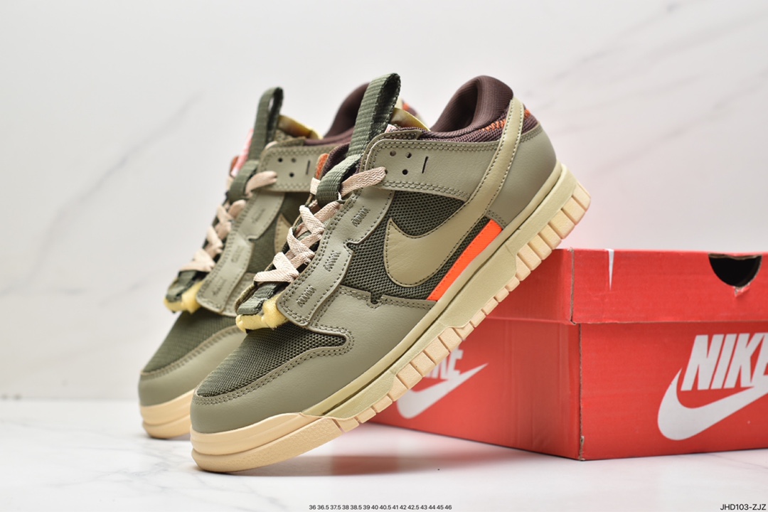 Off-White x Futura x Nike SB DunkPine Green OW Dunk Series Low Top DV0821-100