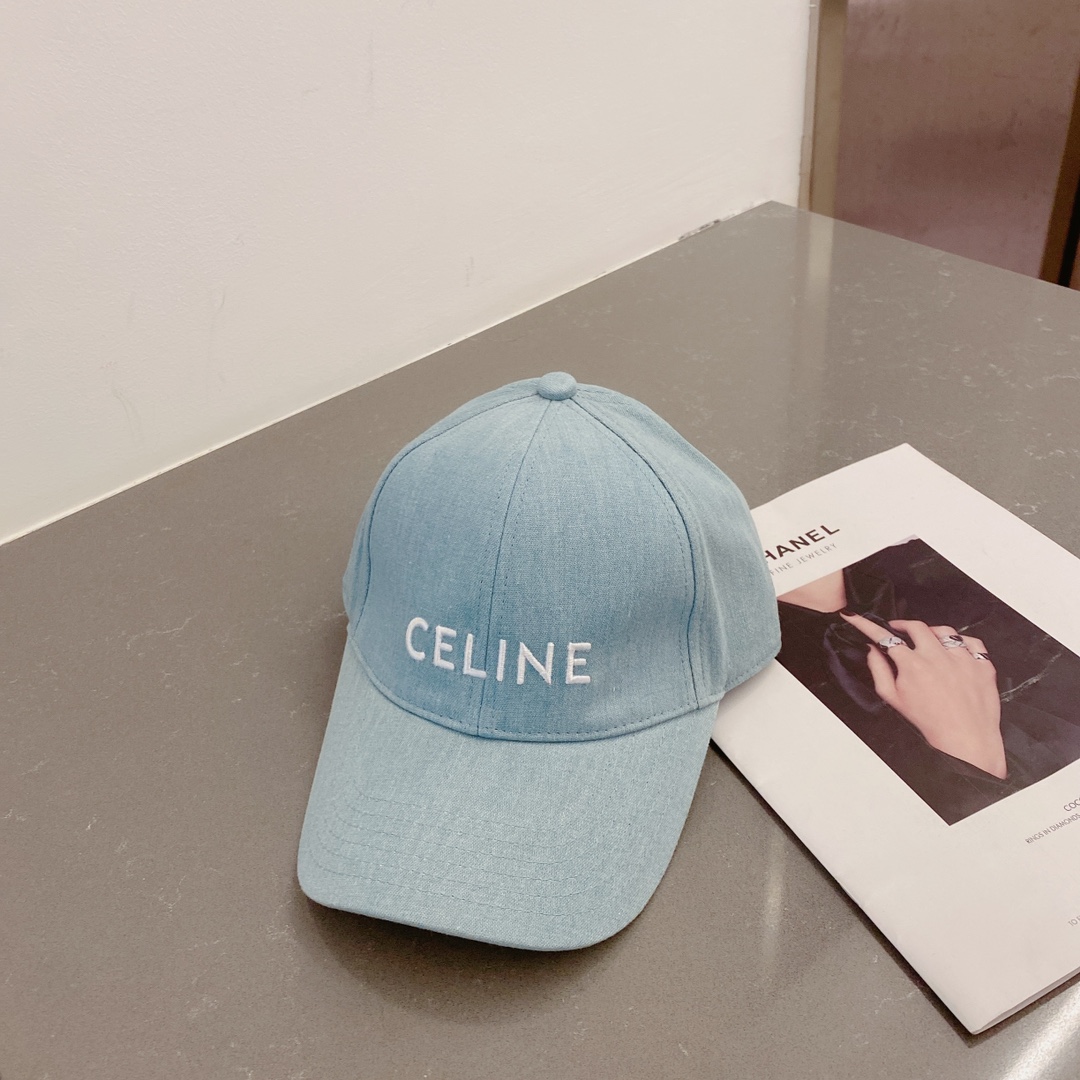 Celine赛琳男女通用原单鸭舌帽