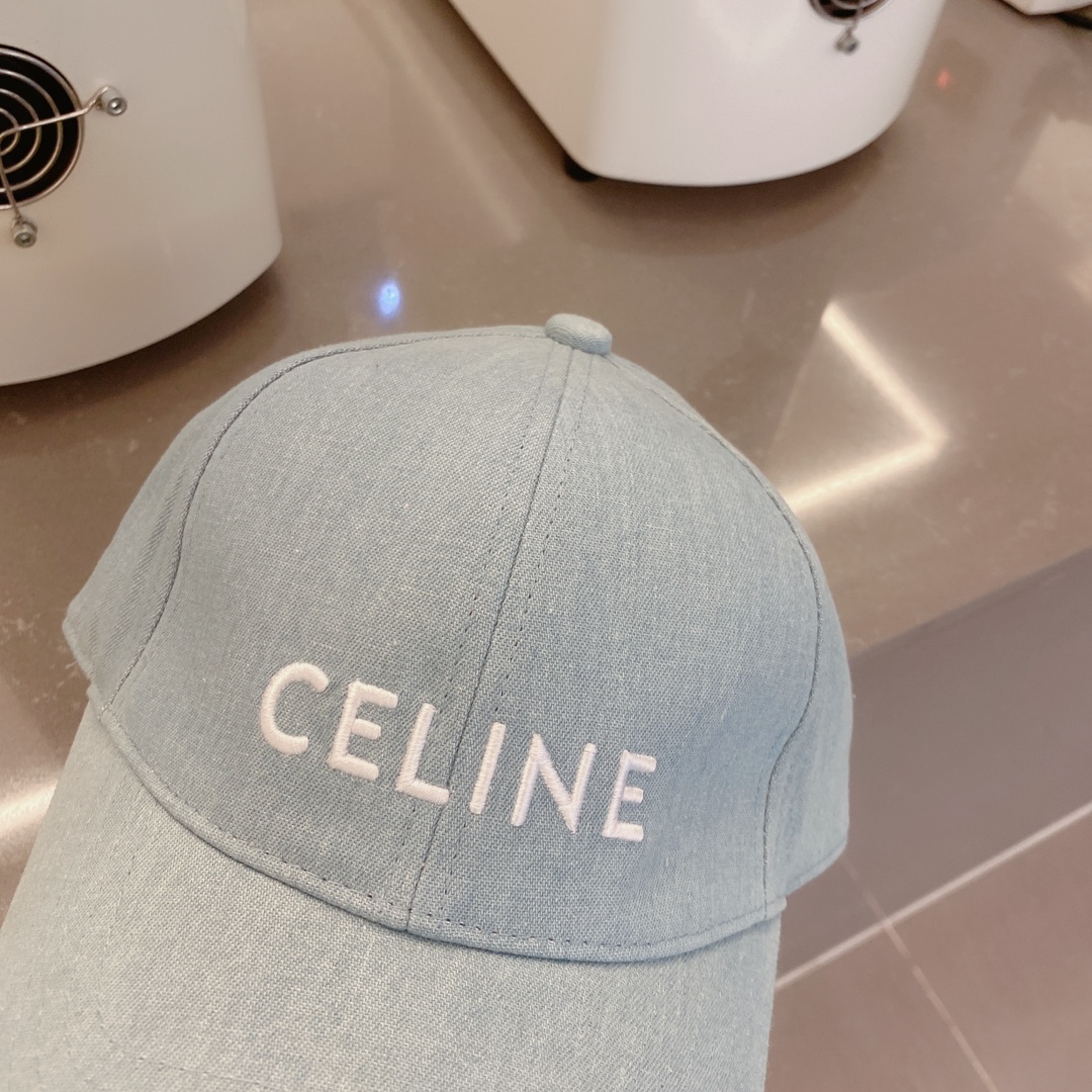 Celine赛琳男女通用原单鸭舌帽