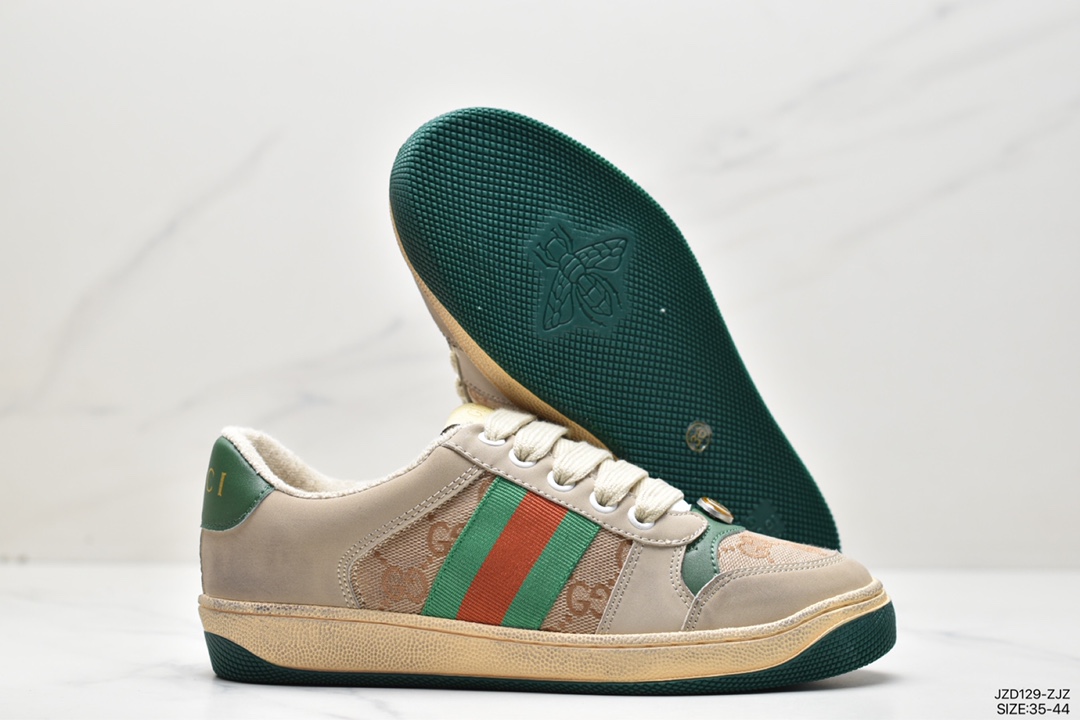 Gucci Gucci Distressed Screener sneaker small dirty shoes series