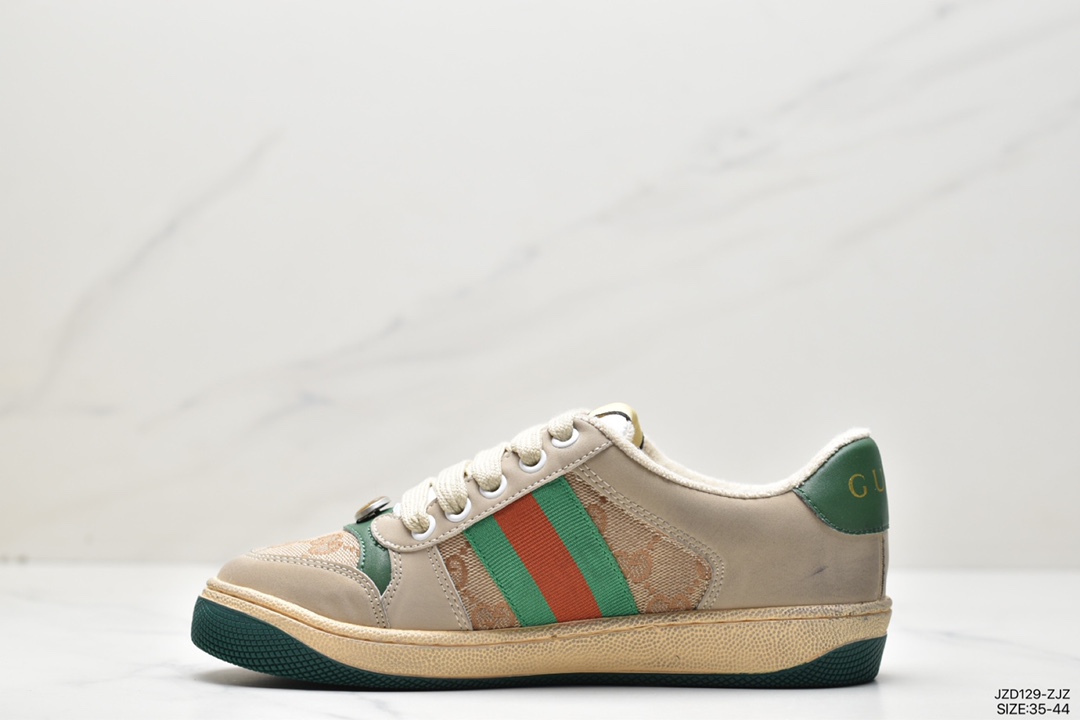 Gucci Gucci Distressed Screener sneaker small dirty shoes series