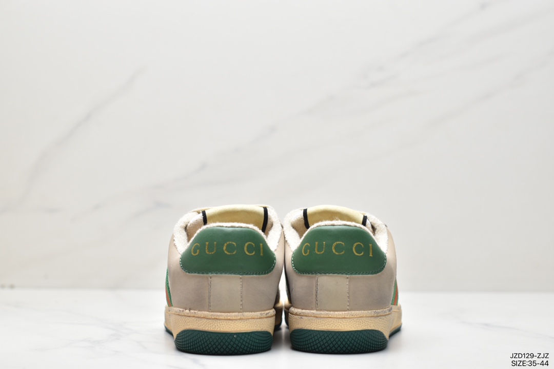 Gucci Gucci Distressed Screener sneaker small dirty shoes series