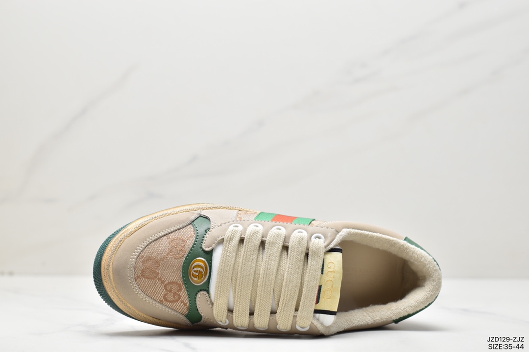 Gucci Gucci Distressed Screener sneaker small dirty shoes series