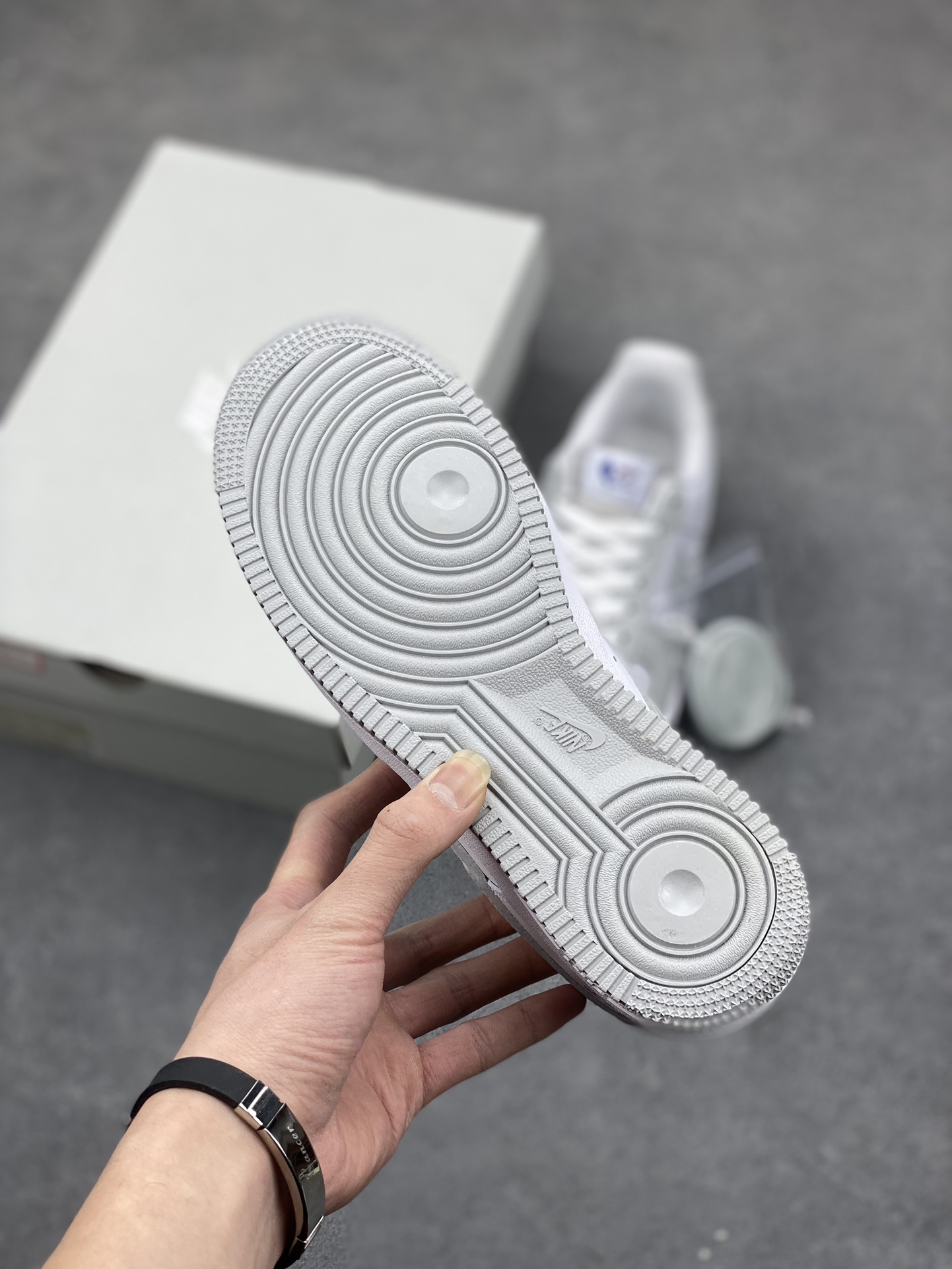 Nike Air Force 1 NBA 75th Anniversary Edition - Gray and White Sneakers 7 i1676144014 7199 5