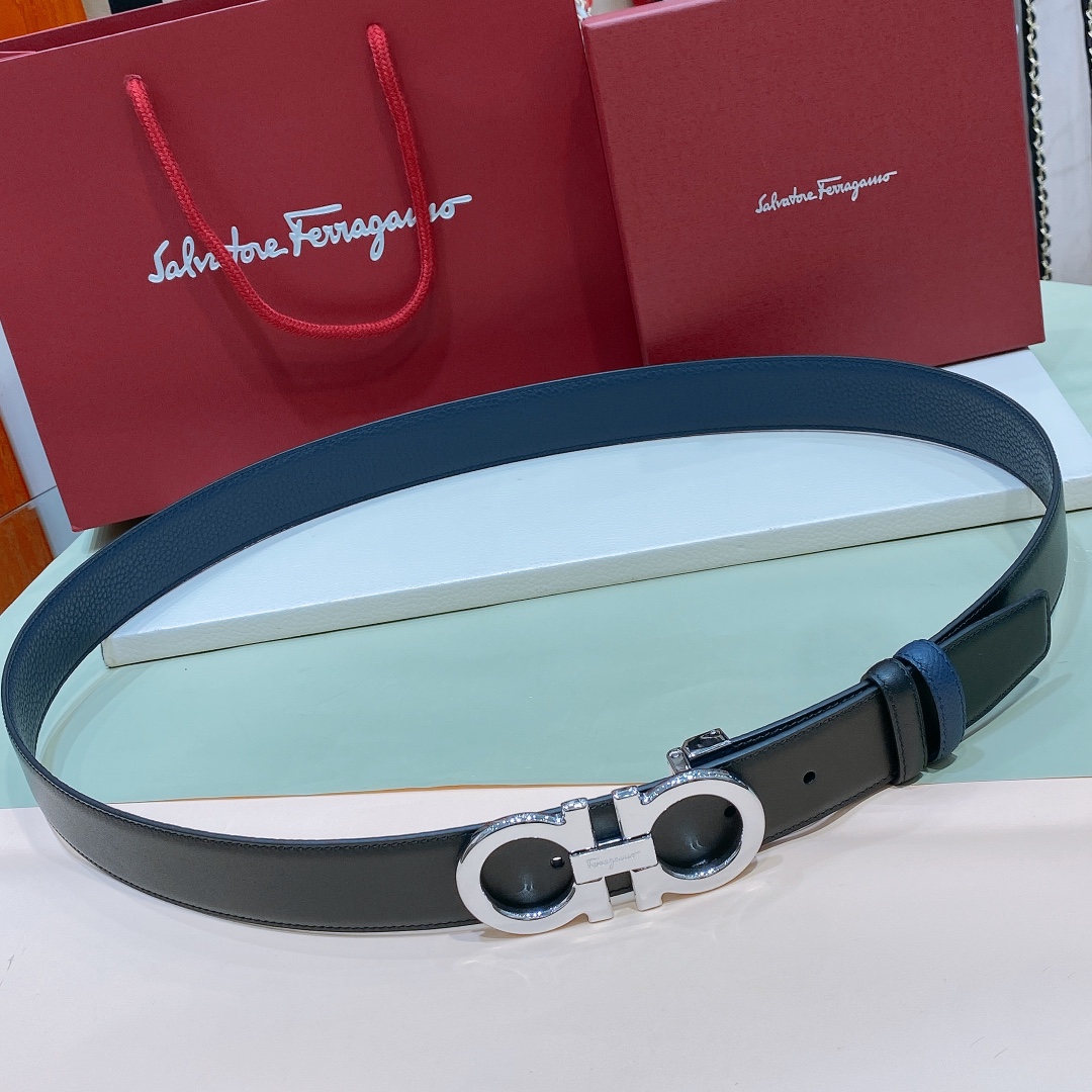 Ferragamo Haute Couture Luxury Atelier Designer Belt Tie Accessories