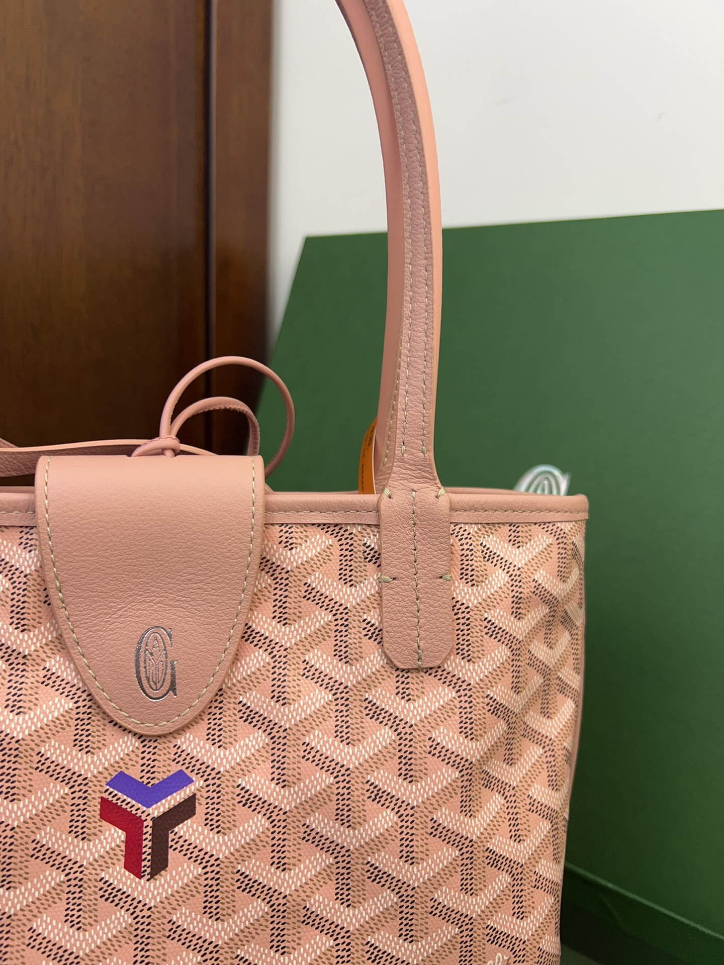 Goyard goyard Anjou 迷你包是标志性