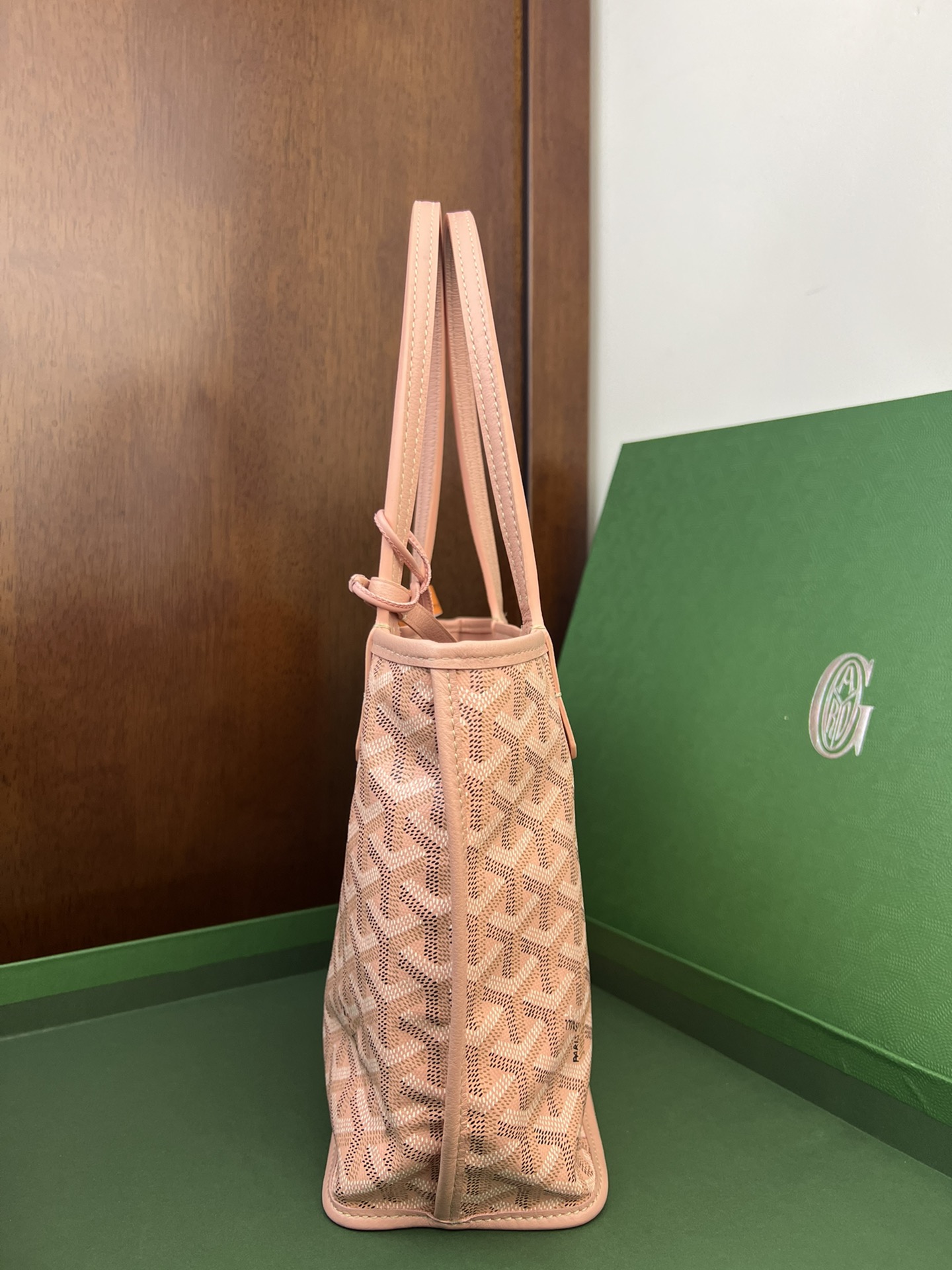 Goyard goyard Anjou 迷你包是标志性