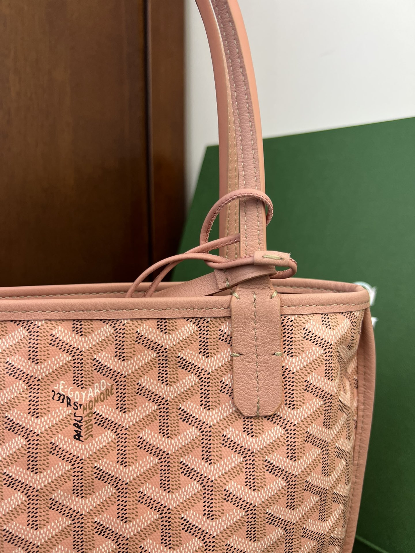 Goyard goyard Anjou 迷你包是标志性