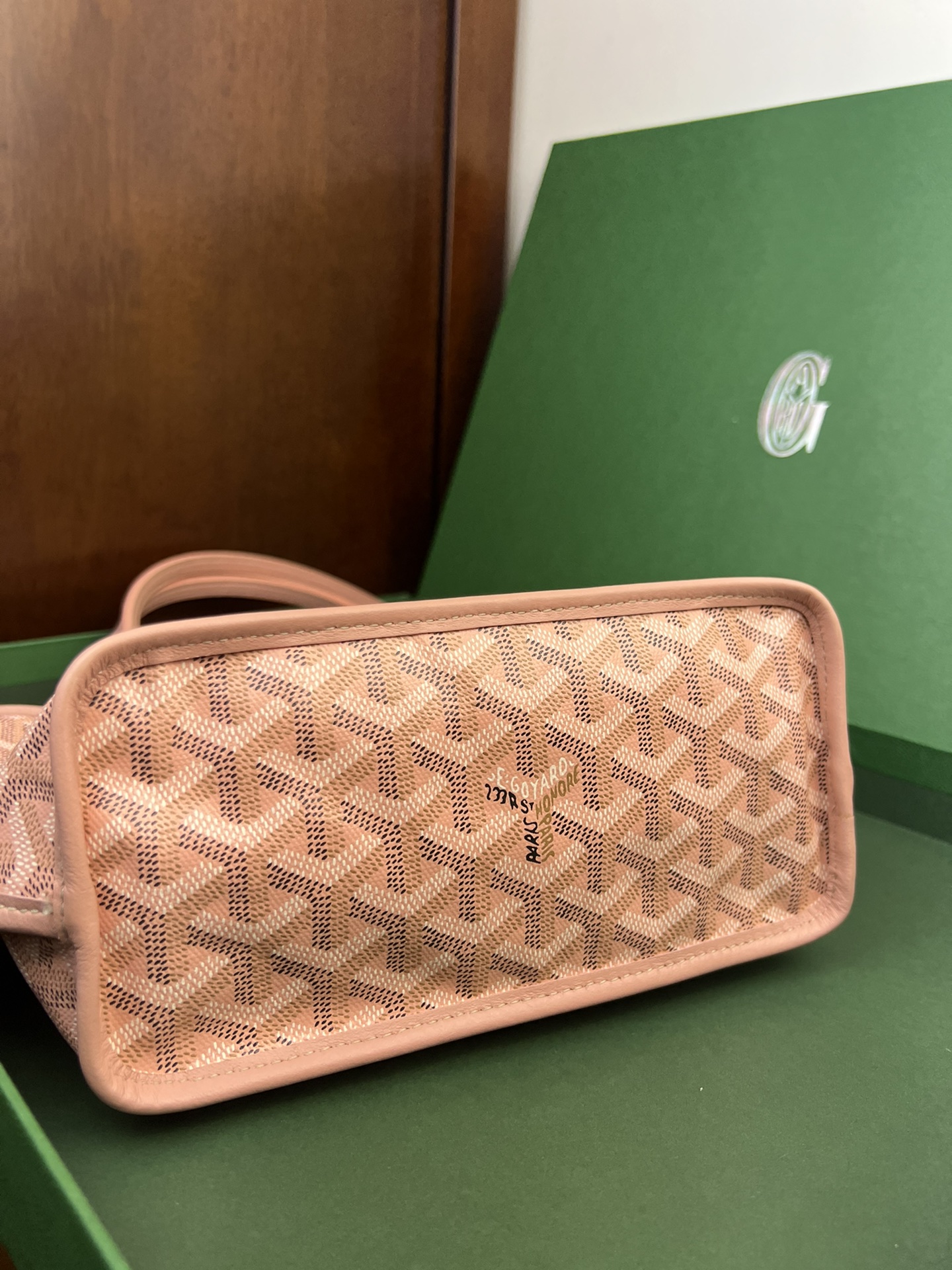 Goyard goyard Anjou 迷你包是标志性