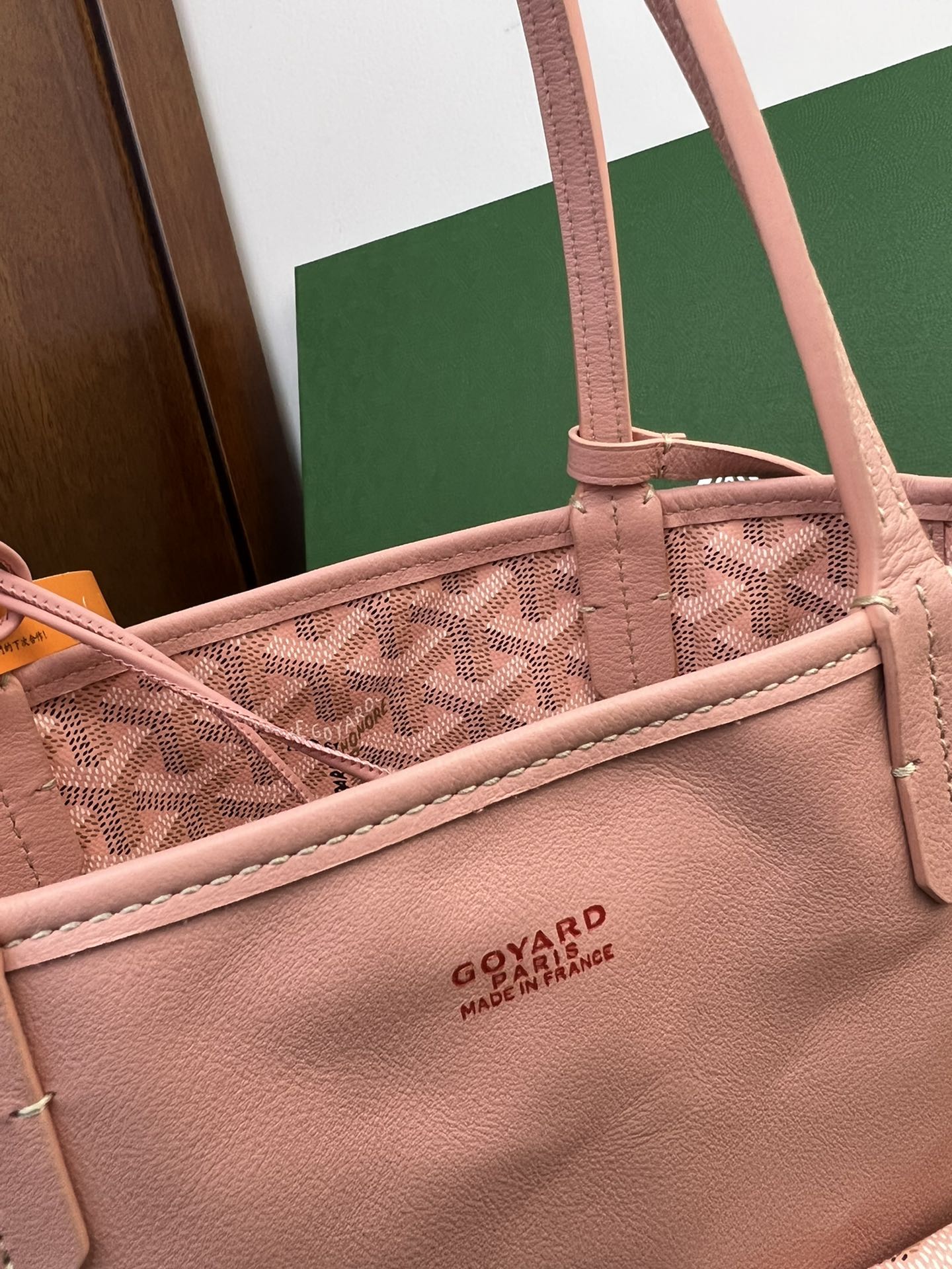Goyard goyard Anjou 迷你包是标志性