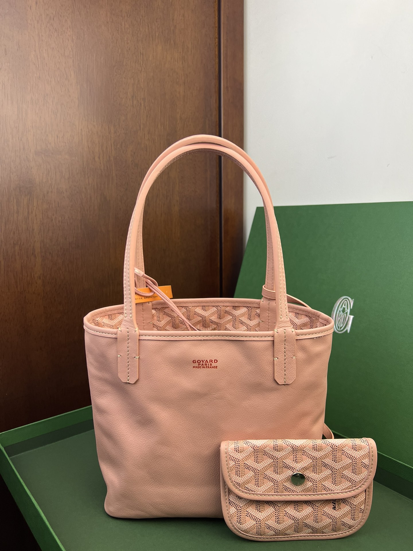 Goyard goyard Anjou 迷你包是标志性