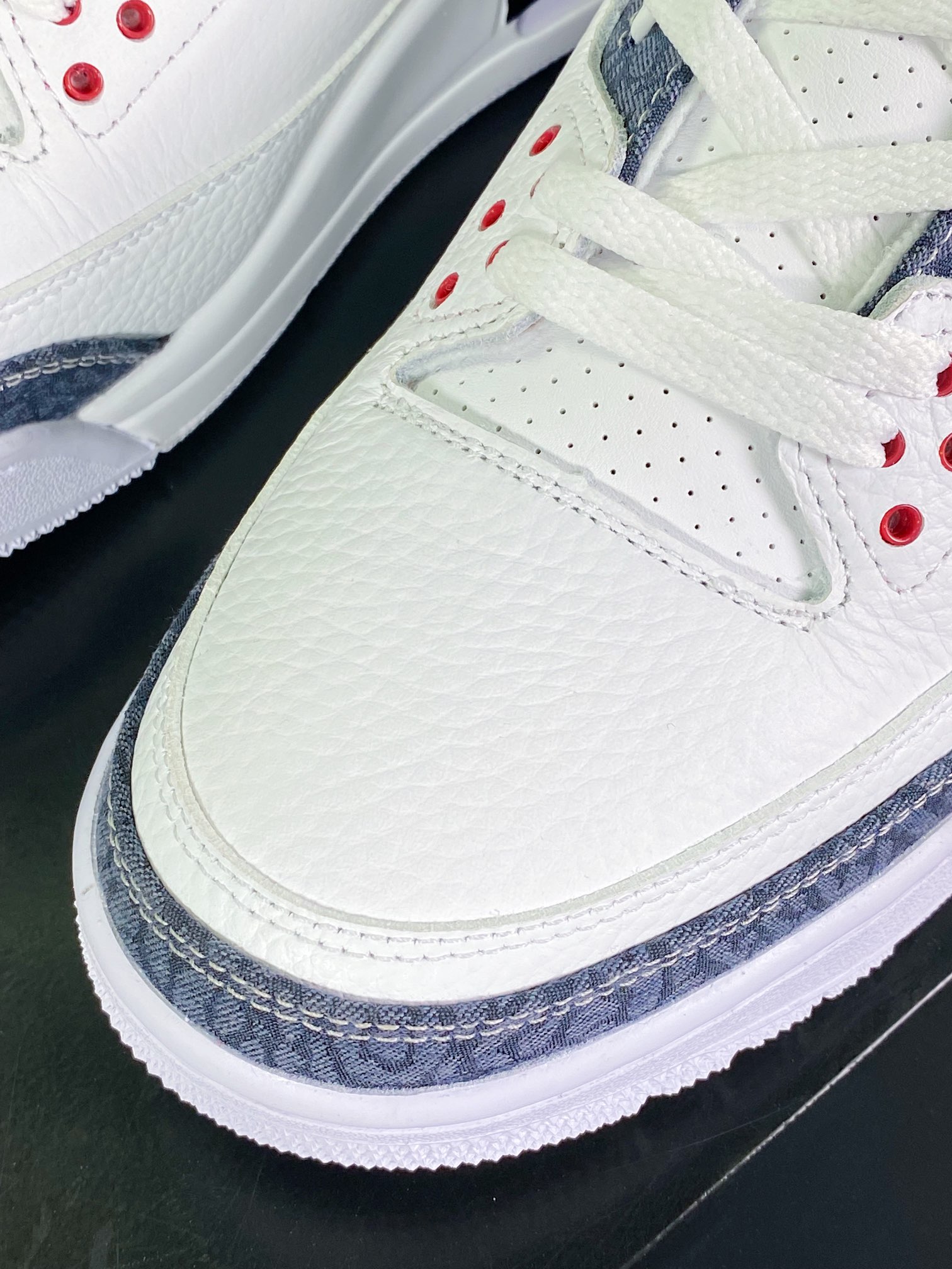 300 Air Jordan 3 SE Denim”Fire Red”迈克尔·乔丹AJ3代中帮CZ6431-100
