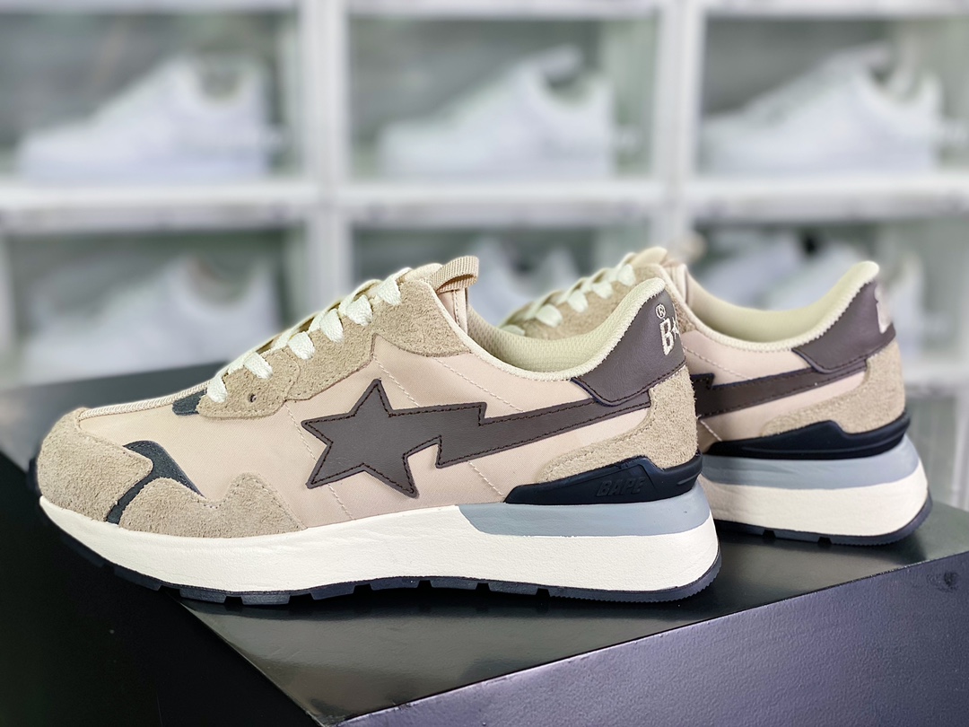 A Bathing Ape [BAPE] Roadsta Express ”Brown/Black” Highway Galaxy ”Sand Brown Black” 1I20-191-015