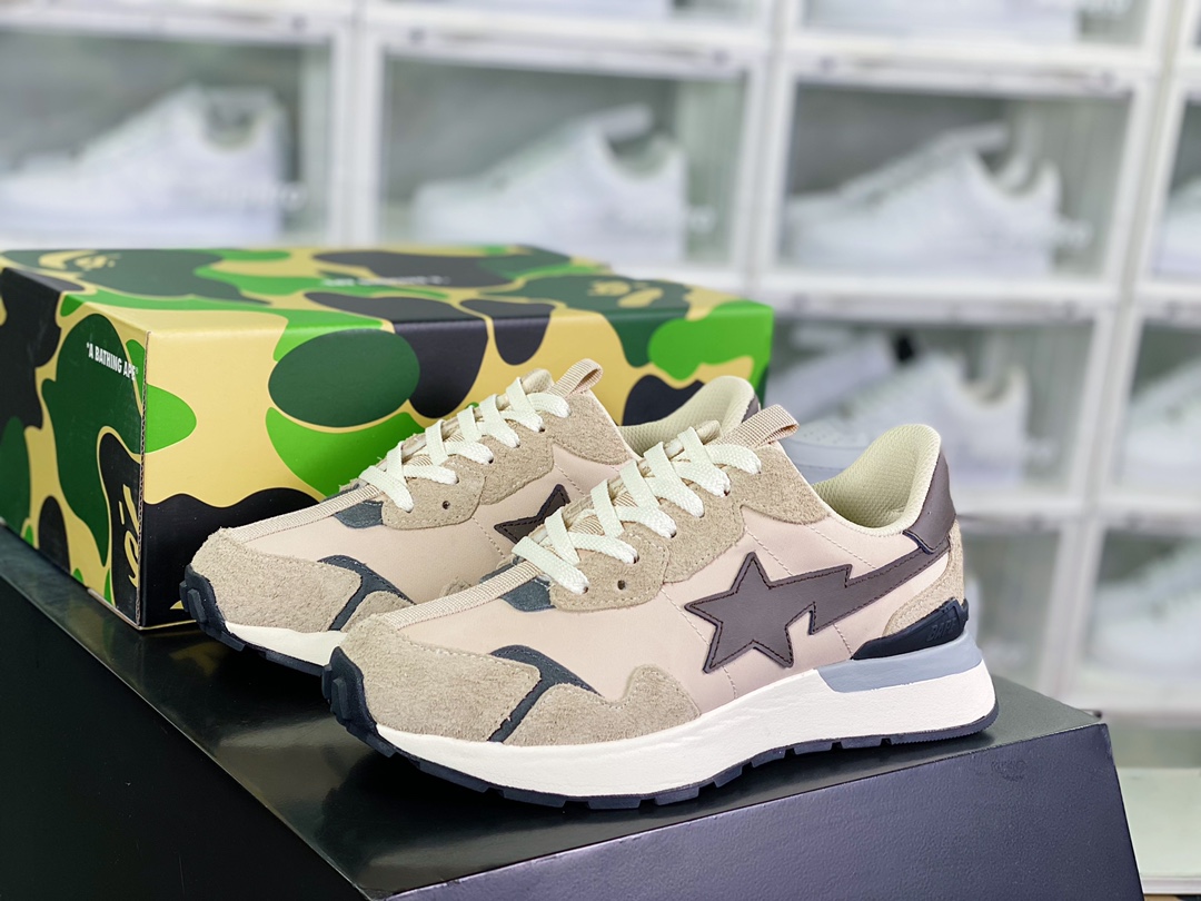 A Bathing Ape [BAPE] Roadsta Express ”Brown/Black” Highway Galaxy ”Sand Brown Black” 1I20-191-015