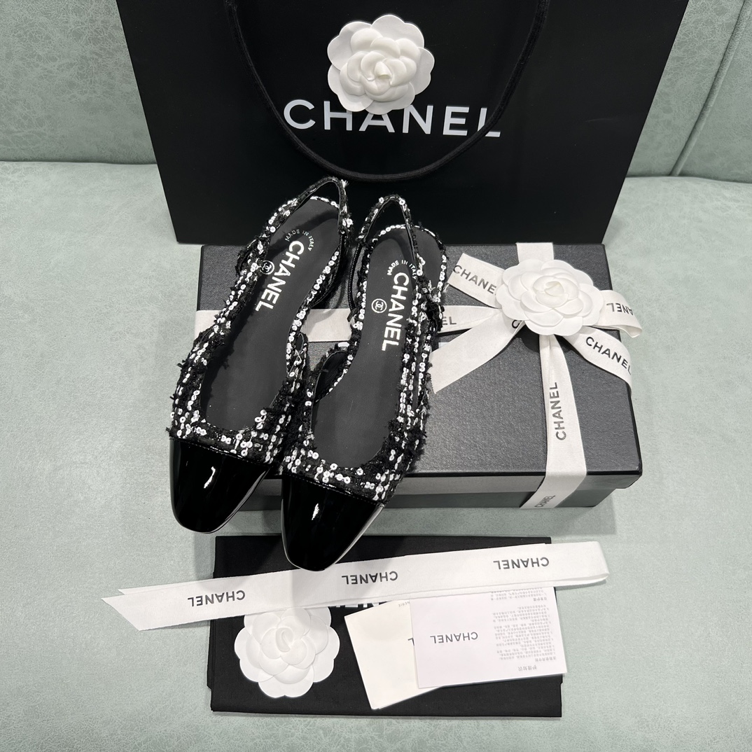 Chanel Shoes Sandals Splicing Spring/Summer Collection Fashion Casual