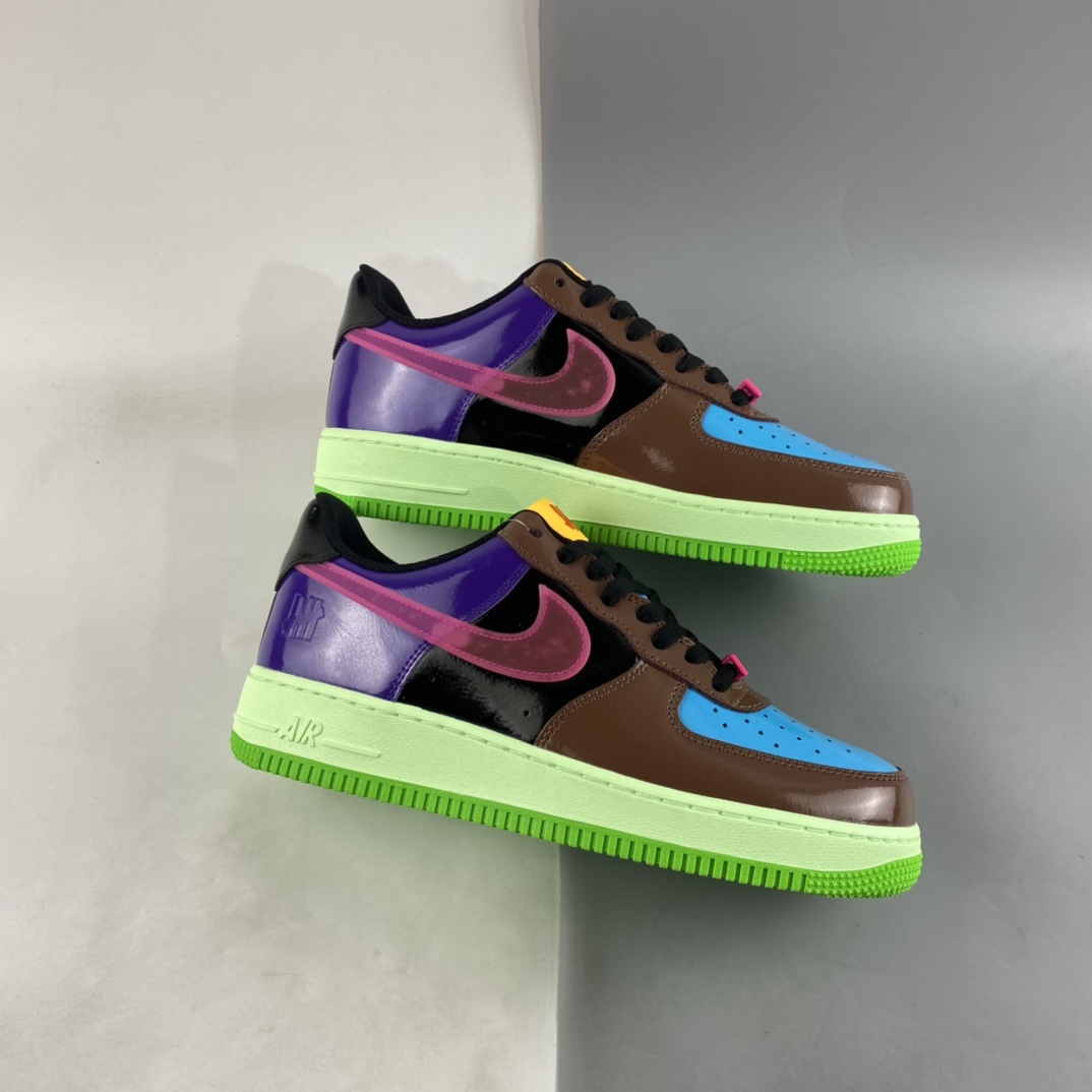 Undefeated x Nike Air Force 1'07 Low ”Pink Prime” joint sneakers DV5255-200