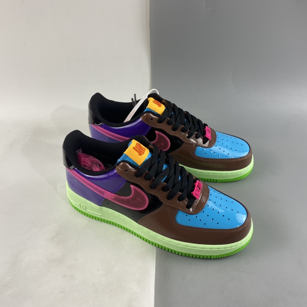 Undefeated x Nike Air Force 1'07 Low ”Pink Prime” joint sneakers DV5255-200