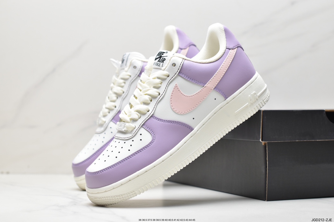 180 Nike Air Force 1'07 米粉紫爆款配色 DQ6810-286