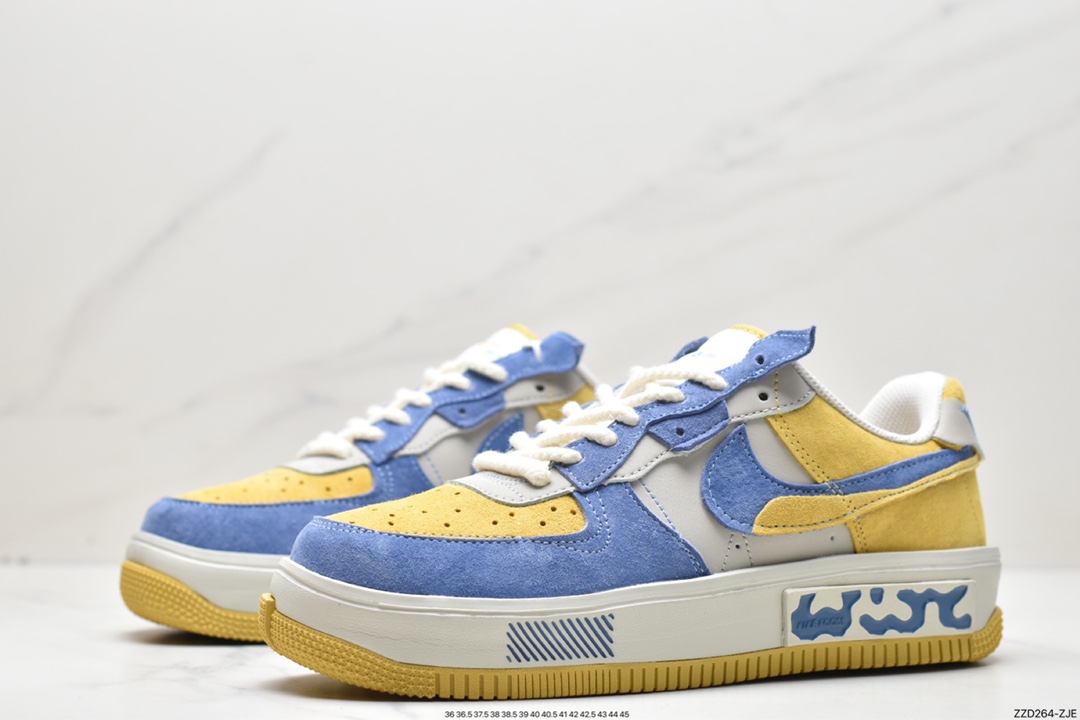 250 Nike Air Force 1 Fontanka 丰塔卡系列 空军一号低帮休闲板鞋 CW6688-807