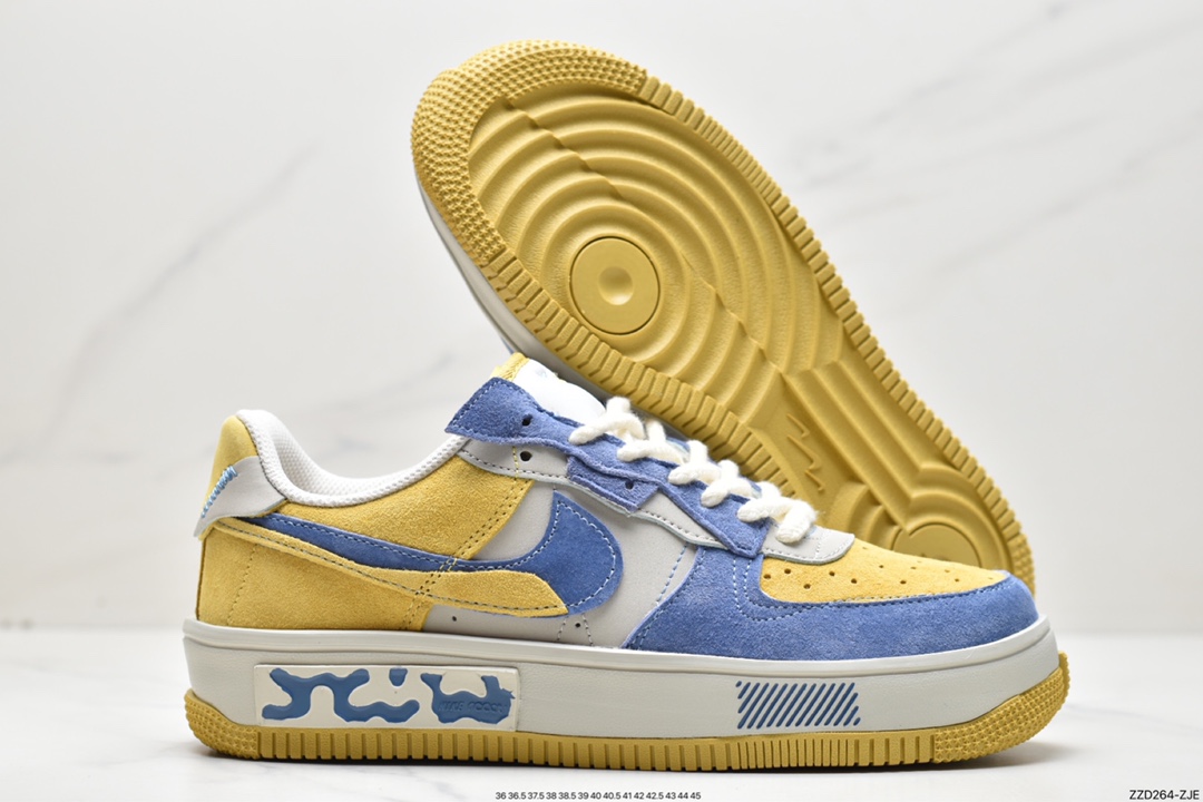 250 Nike Air Force 1 Fontanka 丰塔卡系列 空军一号低帮休闲板鞋 CW6688-807