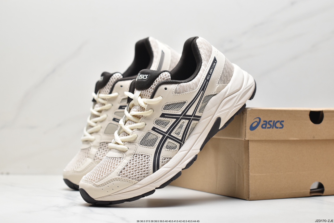 Asics Gel-Contend 4 competes with the 4th generation of low-cut urban casual sports running shoes ”grey blue”