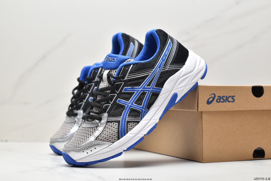 Asics Gel-Contend 4 competes with the 4th generation of low-cut urban casual sports running shoes ”grey blue”