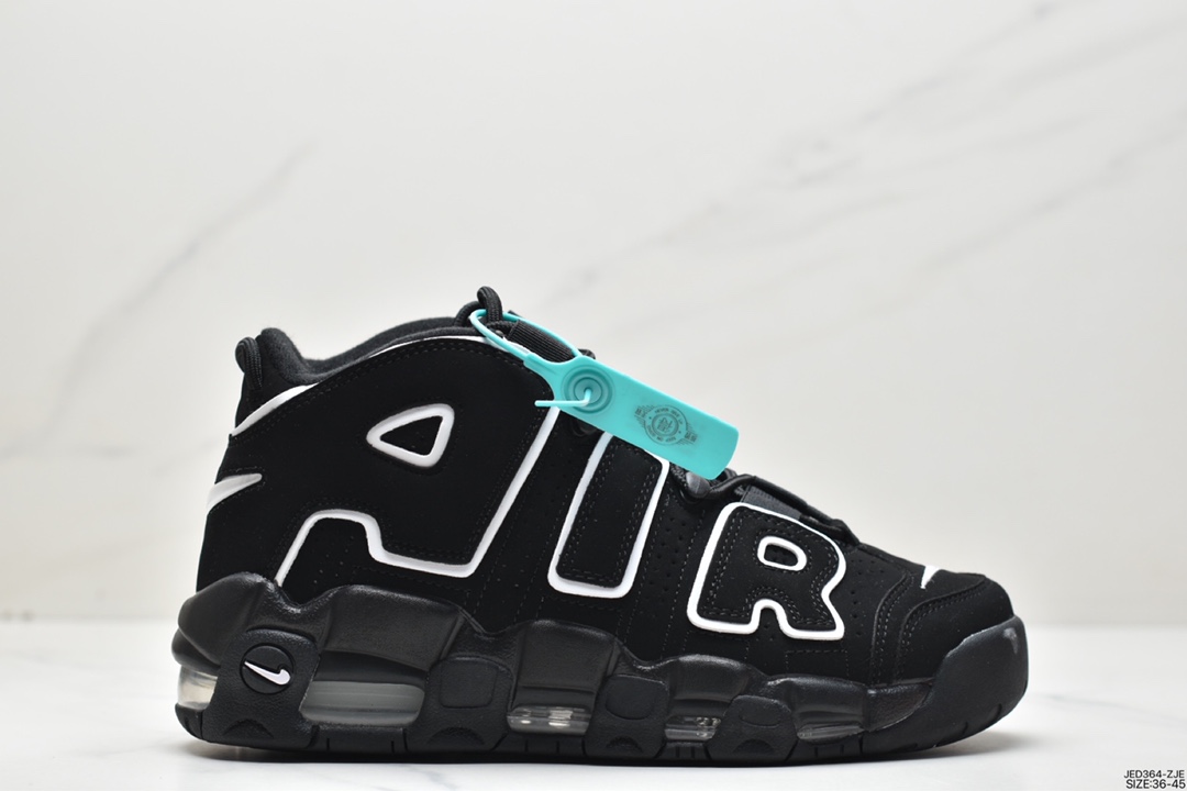 150 耐克Nike Air More Uptempo OG耐克 皮蓬全掌气垫篮球鞋 921948-100