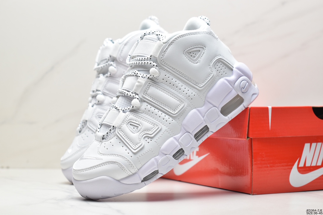 150 耐克Nike Air More Uptempo OG耐克 皮蓬全掌气垫篮球鞋 921948-100